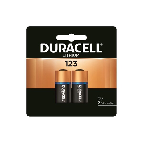 Duracell DURA2PK 3V No123 Battery 21210 - main